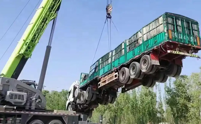 廉江道路脱困救援案例
